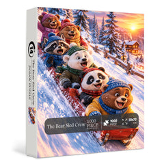 The Bear Sled Crew Jigsaw Puzzle 1000 Pieces