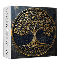 Golden Tree of Life Jigsaw Puzzle 1000 Pieces