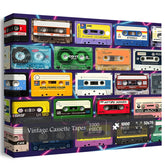 Vintage Kassetten Puzzle 1000 Teile