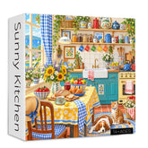 Sunny Kitchen Jigsaw Puzzle 1000 Pieces