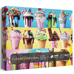 Colorful Confections Jigsaw Puzzle 1000 Pieces