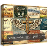 Scripture Grid Jigsaw Puzzle 1000 Pieces