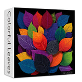 Feuilles colorées puzzle 1000 pièces