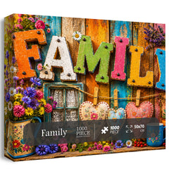 Family Jigsaw Puzzle 1000 Pieces