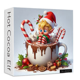 Hot Cocoa Elf Jigsaw Puzzle 1000 Pieces
