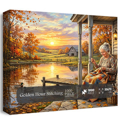 Golden Hour Stitching Jigsaw Puzzle 1000 Pieces