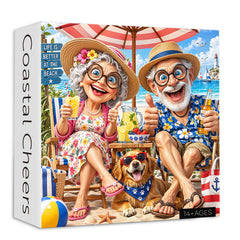 Coastal Cheers Jigsaw Puzzle 1000 Pieces