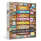 Daily Positivity Jigsaw Puzzle 1000 Pieces