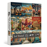 Puzzle de voyage artistique 1000 pièces