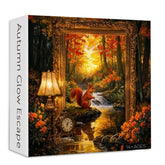 Autumn Glow Escape Jigsaw Puzzle 1000 Pieces