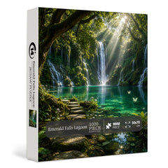 Emerald Falls Lagoon Puzzle 1000 Teile