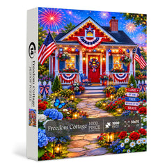 Freedom Cottage Jigsaw Puzzle 1000 Pieces