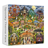Puzzle del parco a tema spettrale 1000 pezzi