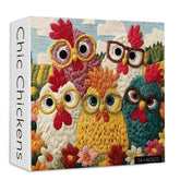 Chic Chickens Jigsaw Puzzle 1000 Pieces
