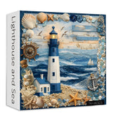 Leuchtturm und Meer Puzzle 1000 Teile