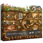 Bunny Burrow Village Jigsaw Puzzle 1000 Pieces