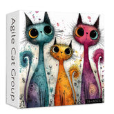 Agile Cat Group Jigsaw Puzzle 1000 Pieces