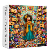 Chaos Craft Shack Jigsaw Puzzle 1000 Pieces