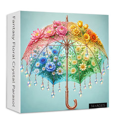 Fantasy Floral Crystal Parasol Jigsaw Puzzle 1000 Pieces