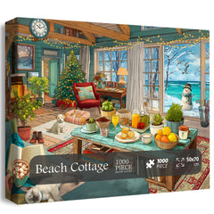 Beach Cottage Jigsaw Puzzle 1000 Pieces