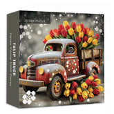 Puzzle del camion dei tulipani 1000 pezzi