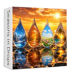 Puzzle Stagioni in Gocce 1000 Pezzi