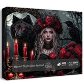 Eternal Night Rose Festival Puzzle 1000 Teile