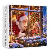 Christmas Window Jigsaw Puzzle 1000 Pieces