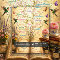 Wordbloom-Puzzle 1000 Teile