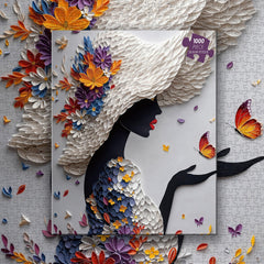 Butterfly Whisper Jigsaw Puzzle 1000 Pieces