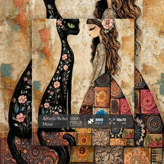 Artistic Boho Muse Jigsaw Puzzle 1000 Pieces