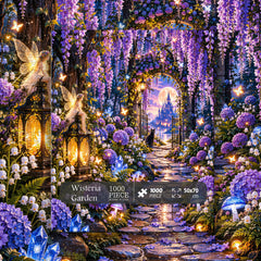 Wisteria Garden Jigsaw Puzzle 1000 Pieces