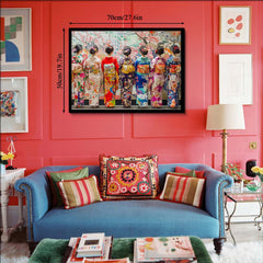 Elegante Kimono Jigsaw Puzzle 1000 piezas