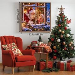 Christmas Window Jigsaw Puzzle 1000 Pieces