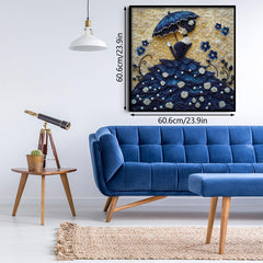 Puzzle de la dame perle 1000 pièces