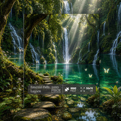 Emerald Falls Lagoon Puzzle 1000 Teile
