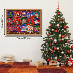 Puzzle du spectacle de pulls de Noël 1000 pièces