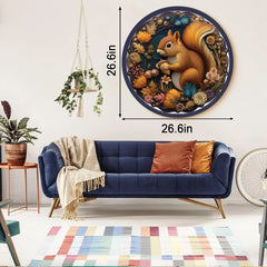 Wooden Squirrel Jigsaw Puzzle 1000 Pieces