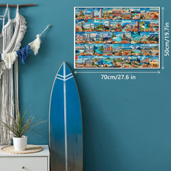 Global Impression Jigsaw Puzzle 1000 Piece