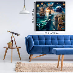 Puzzle di navigazione interstellare 1000 pezzi