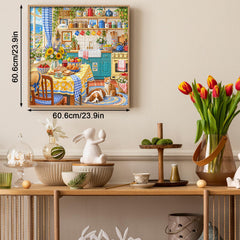 Sunny Kitchen Jigsaw Puzzle 1000 Pieces