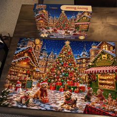 Snowy Bazaar Puzzle 1000 Teile