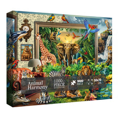 Puzzle Jigsaw Animal Harmony 1000 Pièces