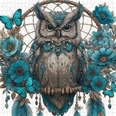 Puzzle attrape-rêves hibou 1000 pièces