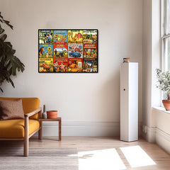 Twelve Farm Months Jigsaw Puzzle 1000 Pieces