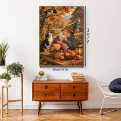 Old Friends in Autumn Jigsaw Puzzle 1000 Pieces