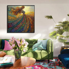 Gemstone Woman Jigsaw Puzzle 1000 Piece