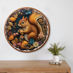 Wooden Squirrel Jigsaw Puzzle 1000 Pieces