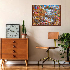 Sweet Factory Jigsaw Puzzle 1000 Pieces