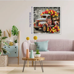 Puzzle del camion dei tulipani 1000 pezzi